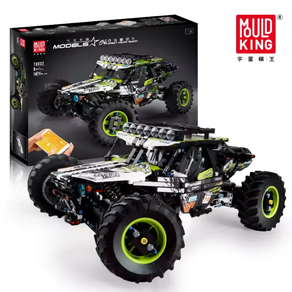 Mould King 18002 1890 Parça Uzaktan Kumandalı Lego Off-Road Araba