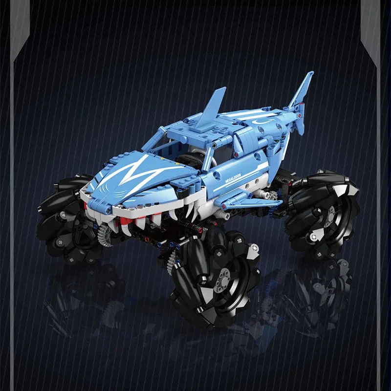 Mould King 18032 Megalodon RC Canavar Kamyon Yapım Seti 786 Parça