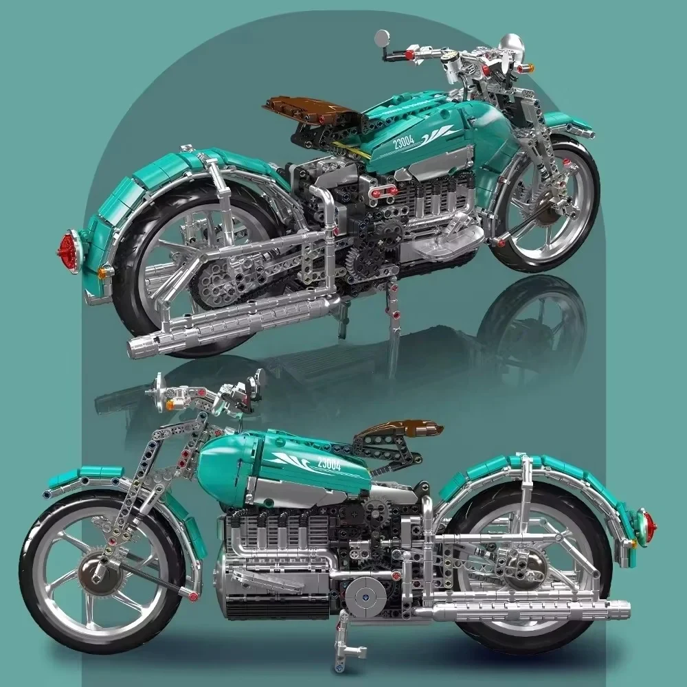 Mould King 23004 Motosiklet Yapım Seti