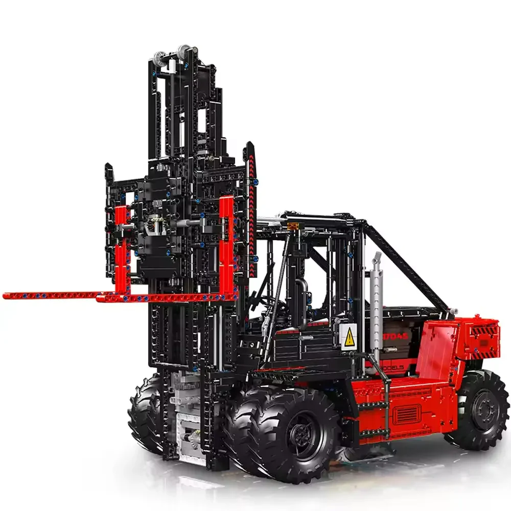 Mould King 4579 Parça Uzaktan Kumandalı Lego Forklift Seti – 17044