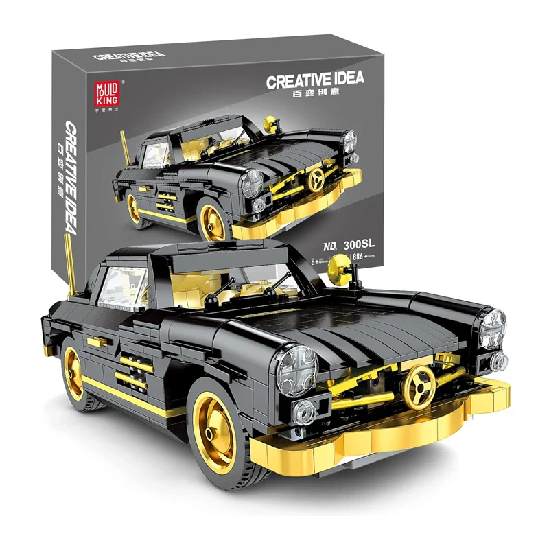 MouldKing Mercedes Benz 300SL Gullwing 886 Parçalı