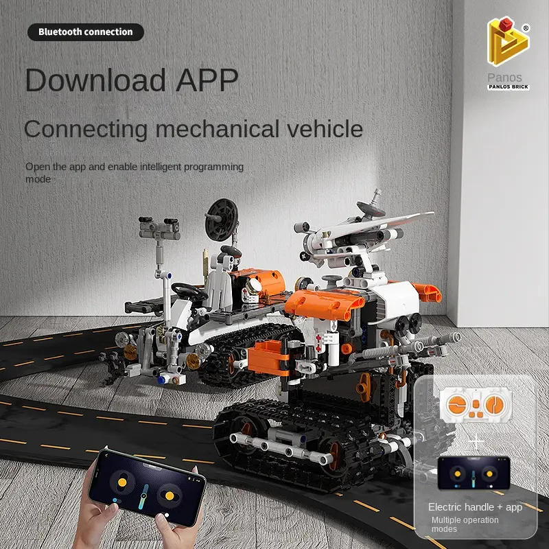 OEM/ODM Akıllı Programlama Uzaktan Kumandalı Yapı Taşı Robot – Panlos 675004