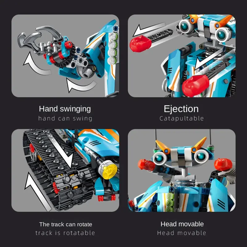 Panlos 675001 Uzaktan Kumandalı Off-Road Araç Robotu – Programlanabilir MOC Seti