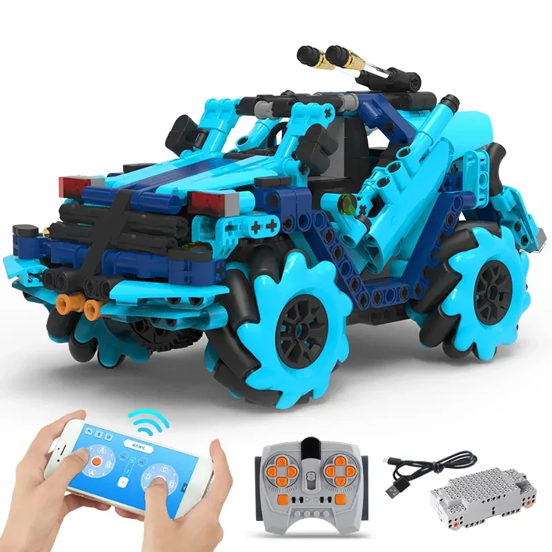 Panlos BC-13 Offroad Elektrikli Uzaktan Kumanda Aracı – APP Kontrollü Yapı Taşları Seti