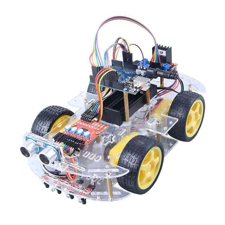 R3 Robot Kitleri – Uzaktan Kontrol Robotik Araba Eğitim STEM Oyuncağı ve Elektronik Kiti KZY-5076