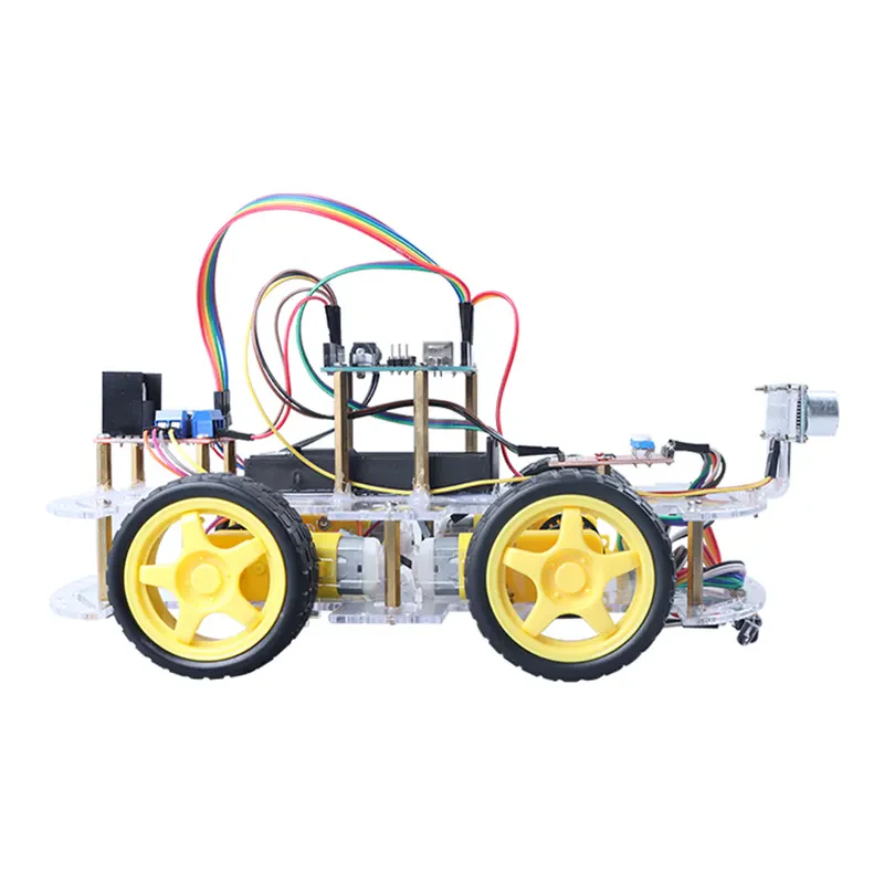 R3 Robot Kitleri – Uzaktan Kontrol Robotik Araba Eğitim STEM Oyuncağı ve Elektronik Kiti KZY-5076