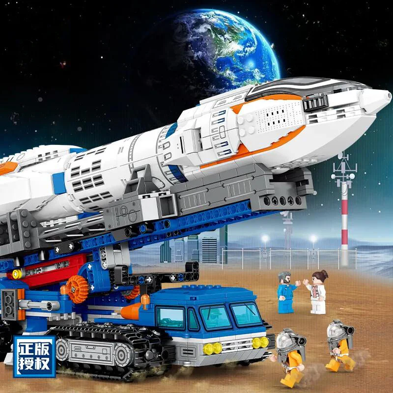 Sembo Block 203310 Bilim Kurgu Uzay Mekiği Seti – 1335 Parça Yapı Taşları