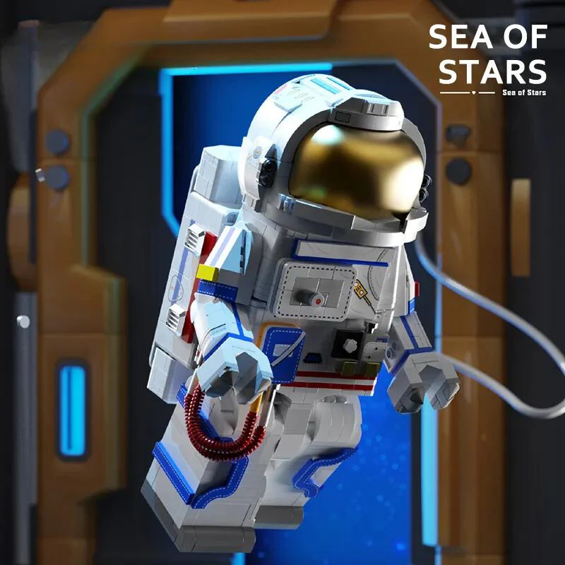 Sembo Block 203330 Astronot Modeli Seti – 1236 Parça Eğitici Yapı Taşları