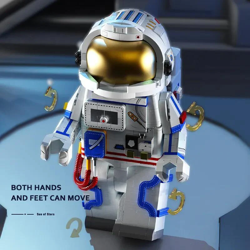 Sembo Block 203330 Astronot Modeli Seti – 1236 Parça Eğitici Yapı Taşları