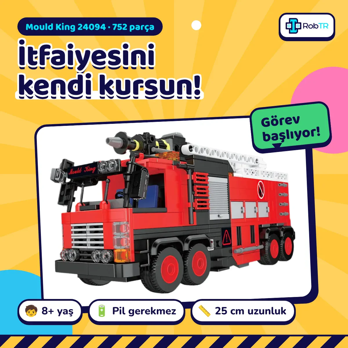 🚒 Let Them Build Their Own Fire Truck! 