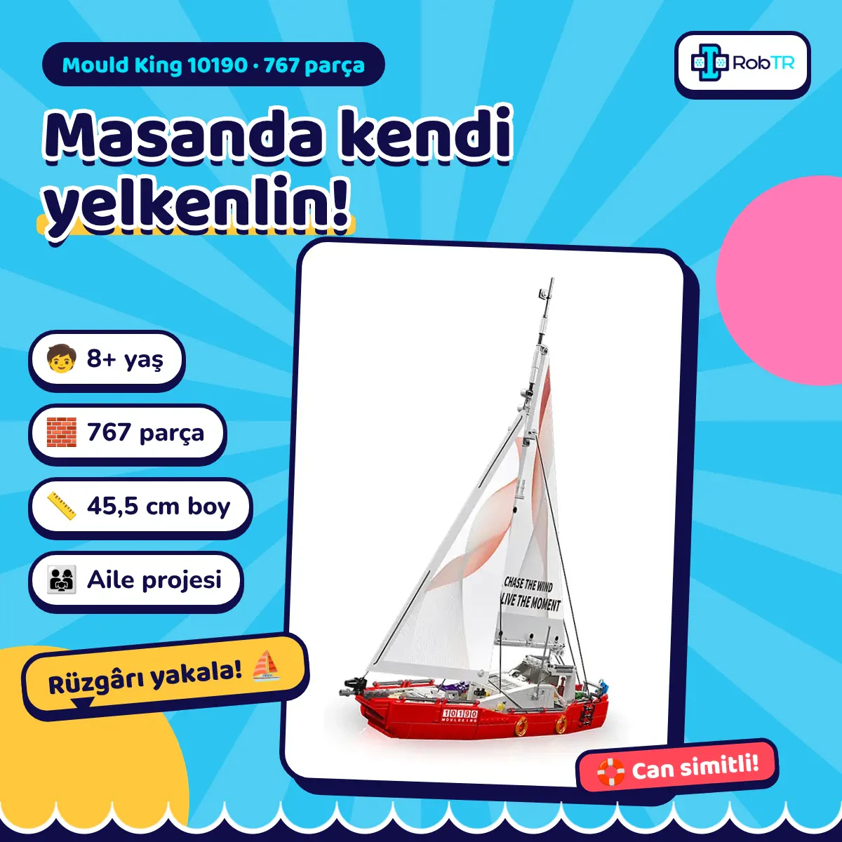 ⛵Your Own Sailboat on Your Desk! 