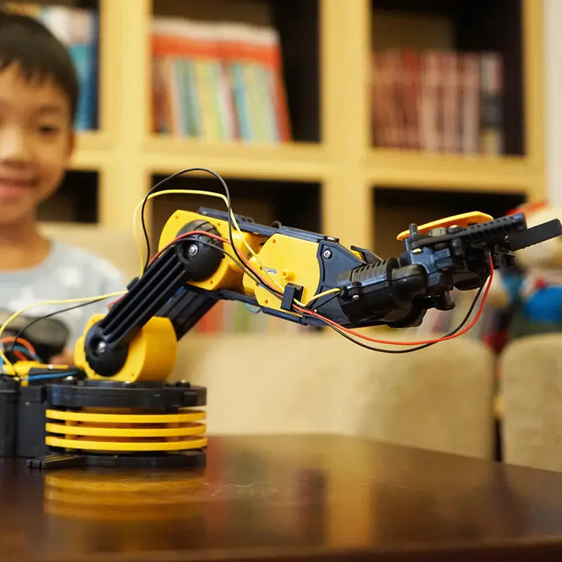 Uygulama Kontrollü Robotik Kol Kiti Stem Yapı Oyuncaklar ÇOcuklar İÇIn 13+