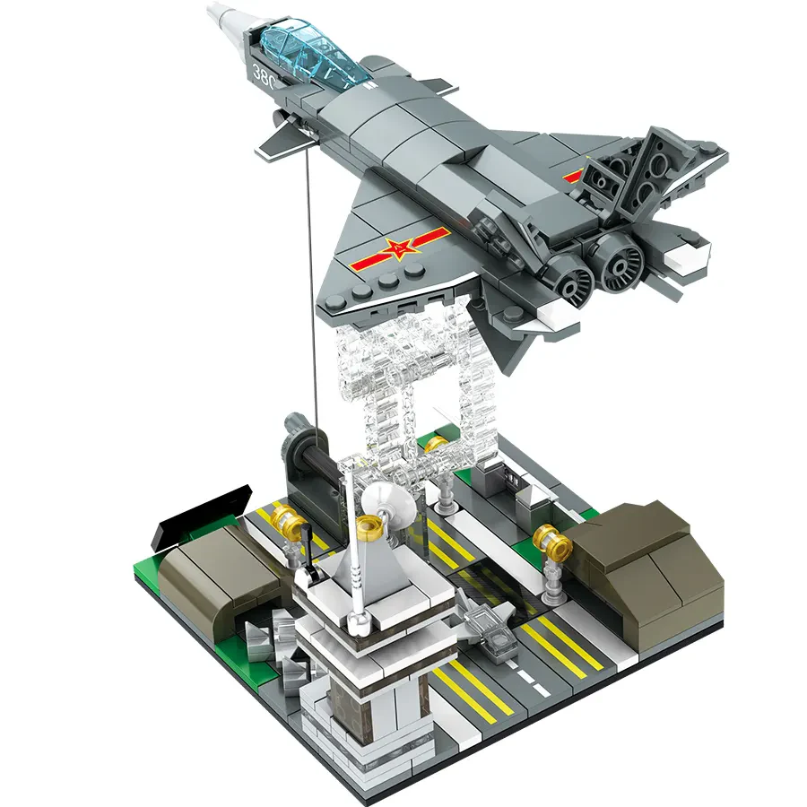 WOMA C0380 – Stealth Uçak 3D Model Blokları – Helikopter Ev Dekoru