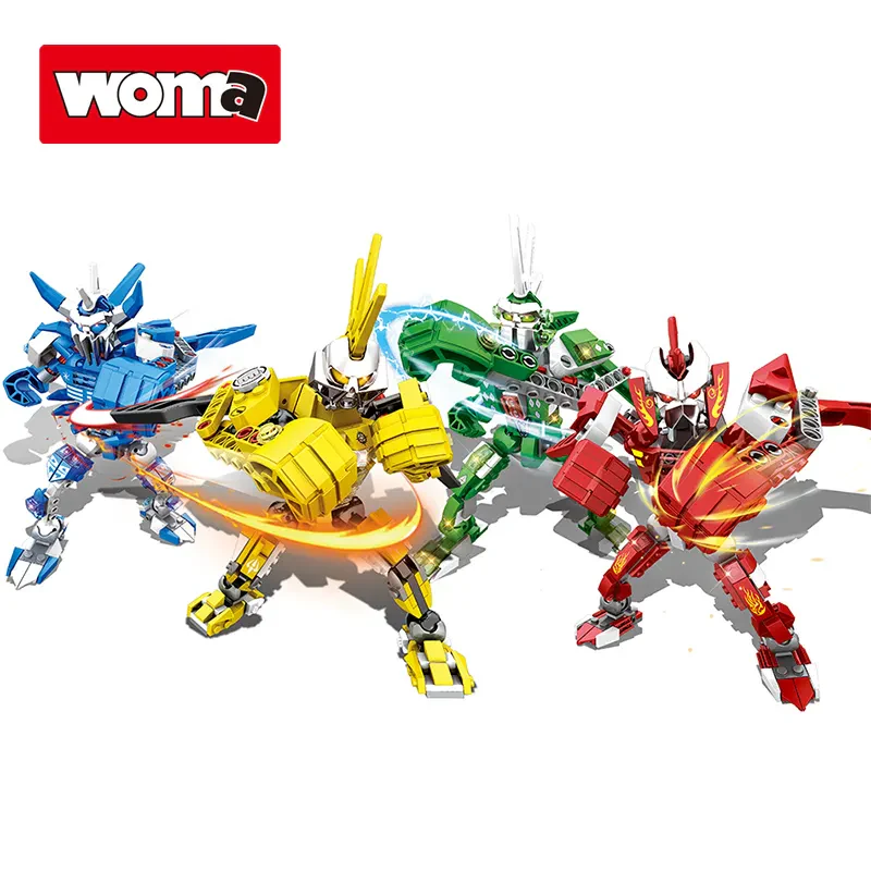 WOMA C0421 4 Duel Robot Dönüşüm Seti