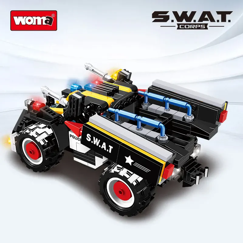 WOMA C0575 TOYS SWAT Aracı Polis Arabası Oyuncak Seti