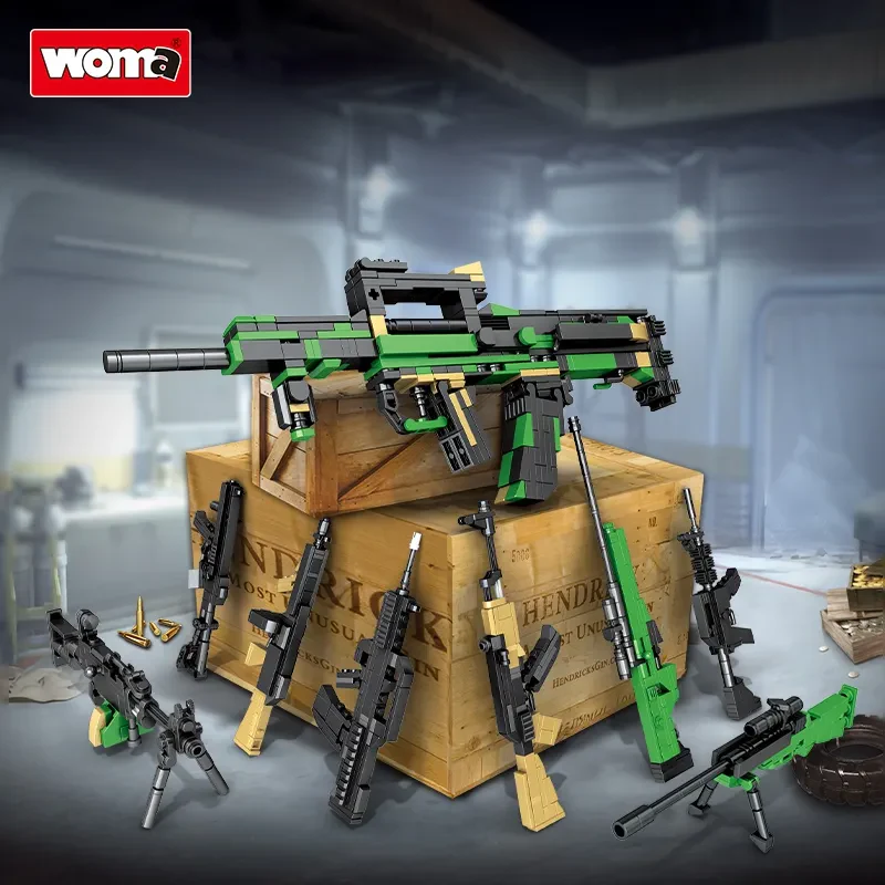 WOMA OYUNCAKLARI C0168 – AK-47, M416, SMG ve Keskin Nişancı Silahları