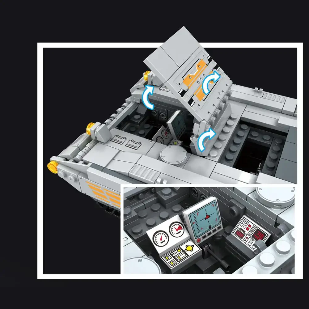 WOMA TOY C0124 II. Dünya Savaşı Askeri Tank Modeli Yapı Blokları Seti