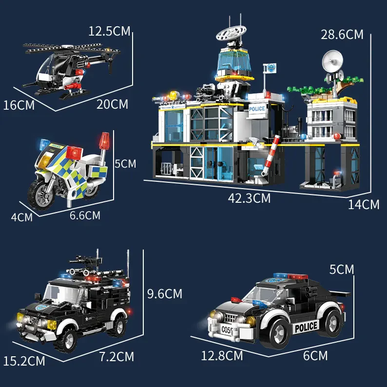 WOMA TOY C0555 Polis Karakolu Modeli