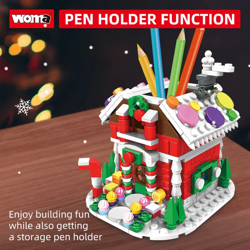 Woma Toys C0270 – Noel Oyuncakları – Plastik Yapı Bloğu Seti