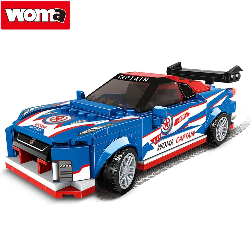 WOMA TOYS C0316 Süper Yarış Araba Yapı Seti