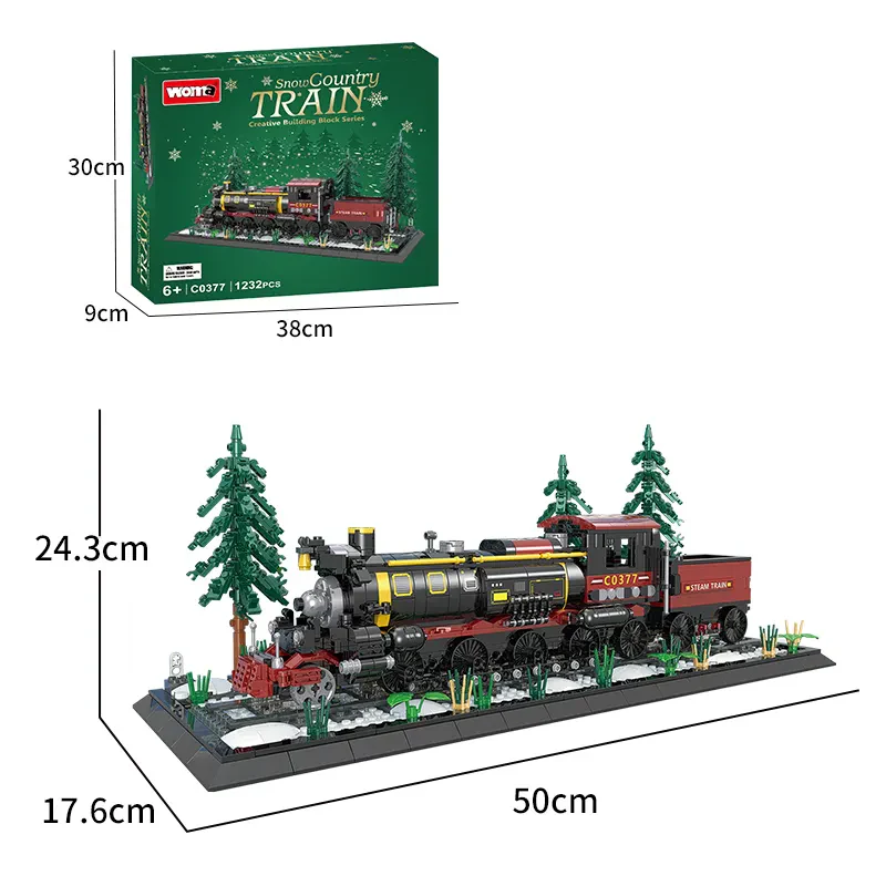 WOMA TOYS C0377 HO Mikro Noel Treni Seti