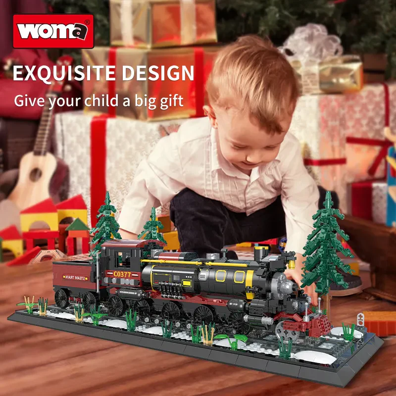 WOMA TOYS C0377 HO Mikro Noel Treni Seti