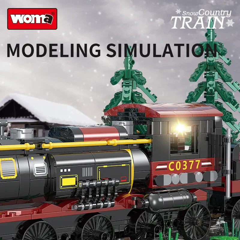 WOMA TOYS C0377 HO Mikro Noel Treni Seti