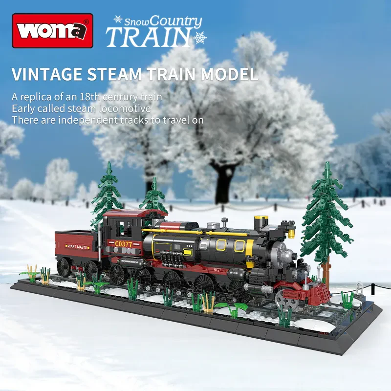 WOMA TOYS C0377 HO Mikro Noel Treni Seti