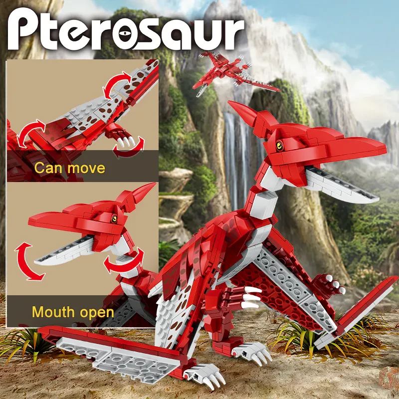 WOMA TOYS C0445 Pterosaur Dinozor İnşaat Blokları