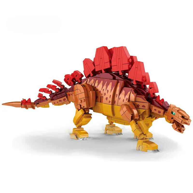 WOMA TOYS C0448 – Stegosaurus Dinozor Yapı Kiti (DIY Montaj Tuğlaları)