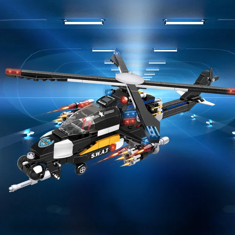 WOMA TOYS C0591 çocuklar için oyuncak araçlar: araba, helikopter ve kamyon