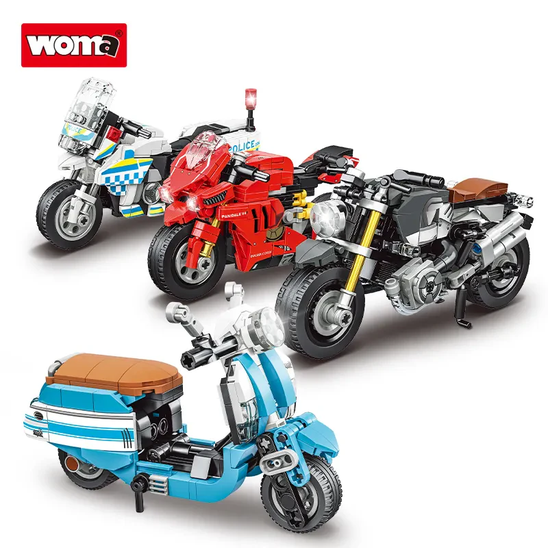 Woma Toys C0702 4 Motorlu Araba Oyuncak Seti