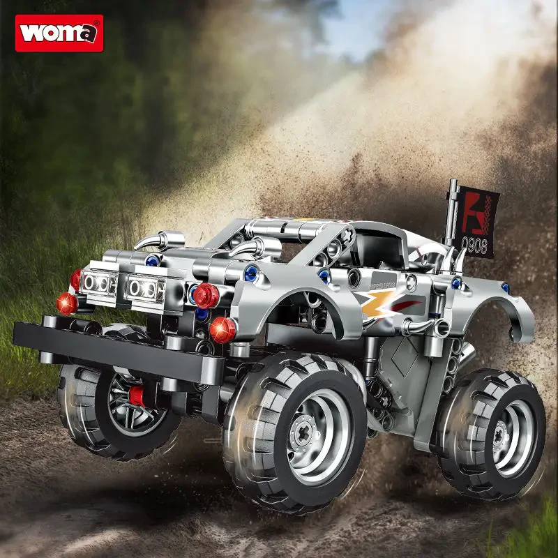 WOMA TOYS C0908 Geri Çekişli Off-Road Araba Oyuncağı