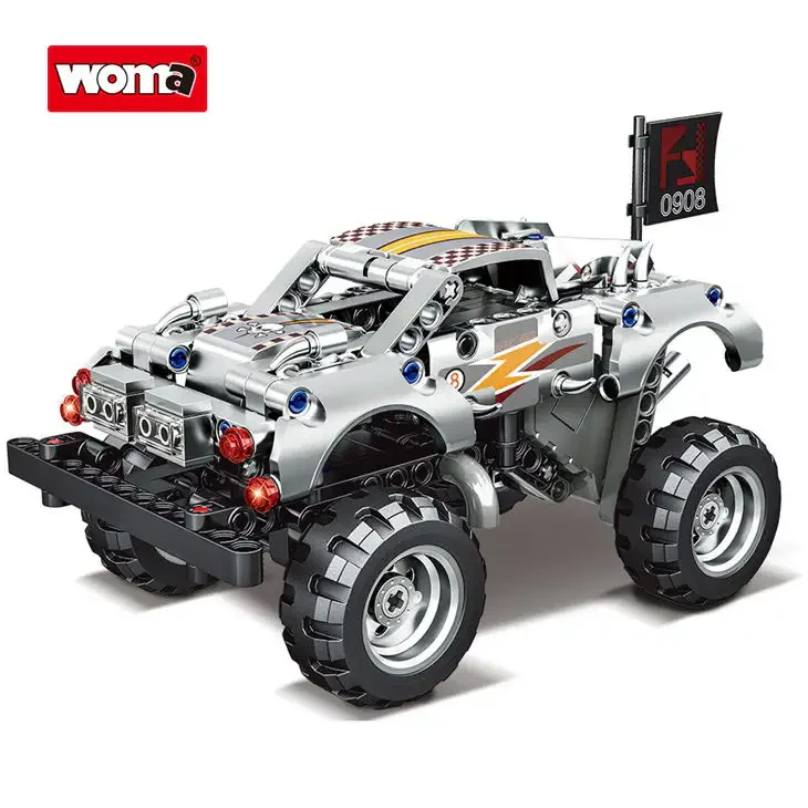 WOMA TOYS C0908 Geri Çekişli Off-Road Araba Oyuncağı