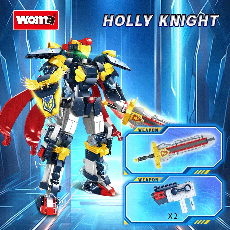 Woma Toys C4001 Yeni Mekanik Serisi Aksiyon Figürü – Mekalar Oyuncak Model Blok Seti