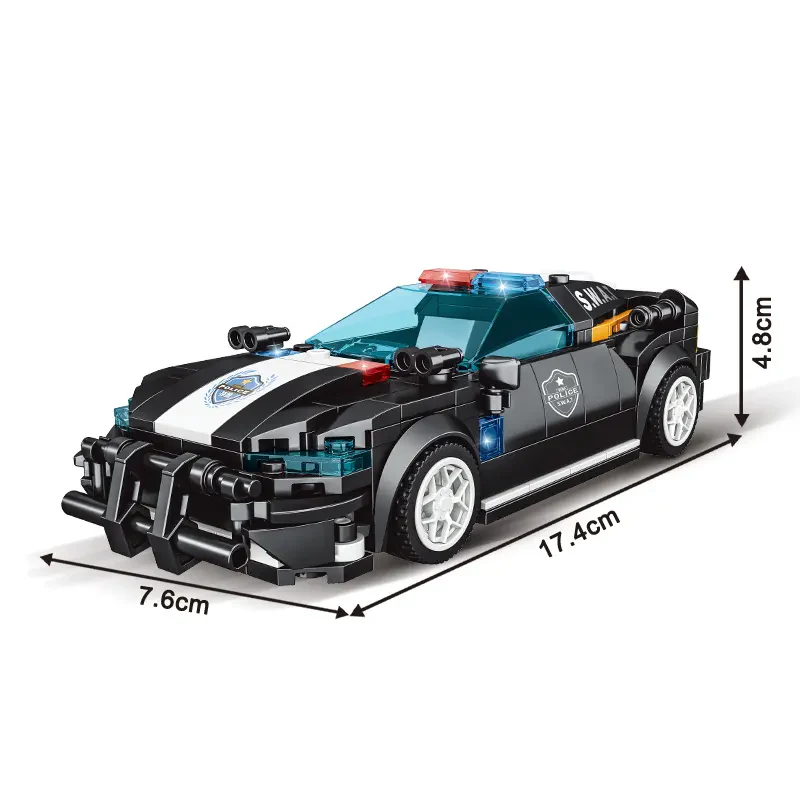 WOMA TOYS C5003 SWAT Polis Aracı Seti
