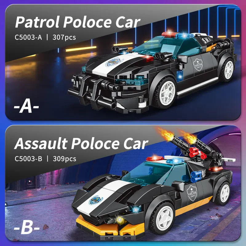 WOMA TOYS C5003 SWAT Polis Aracı Seti