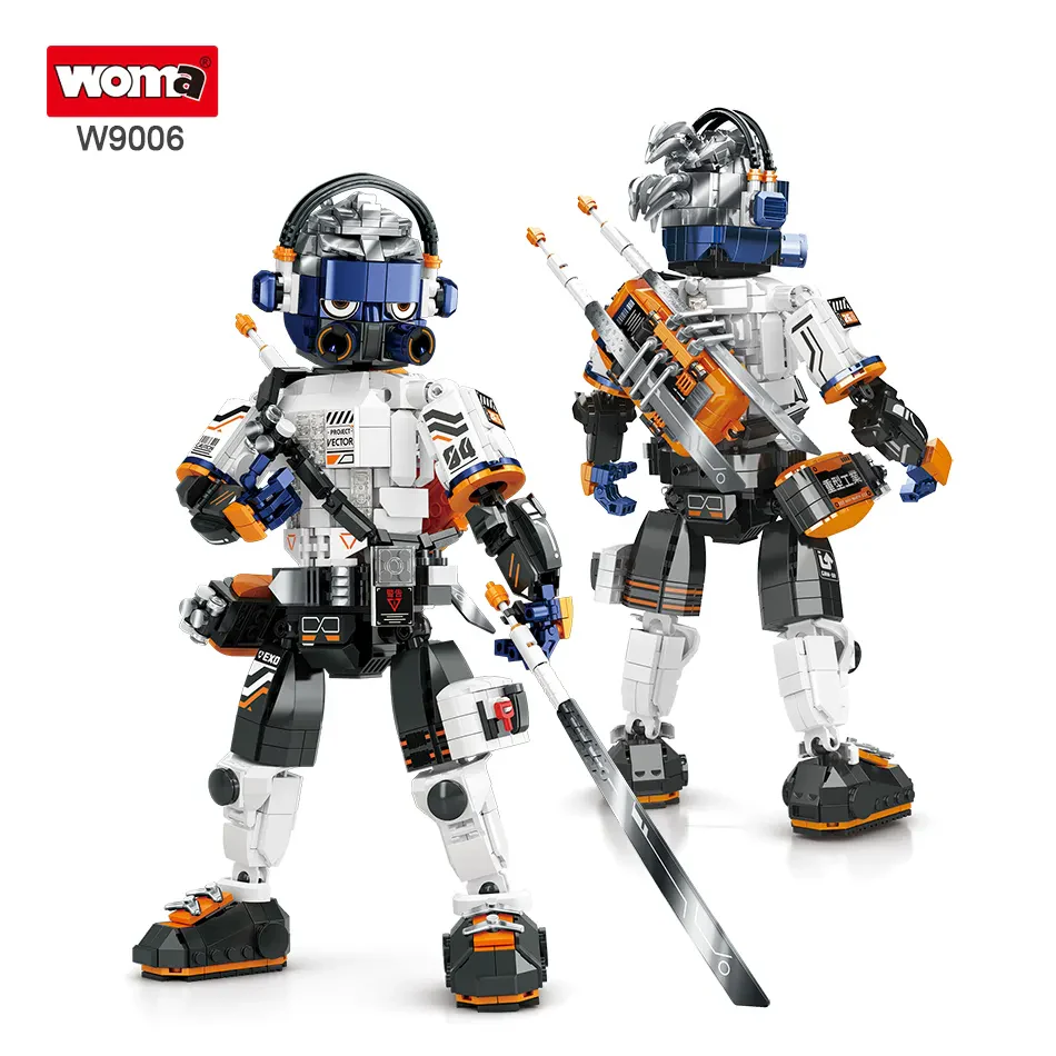 WOMA TOYS FUNIFY W9006 Fonksiyonel Samurai Robot Modeli