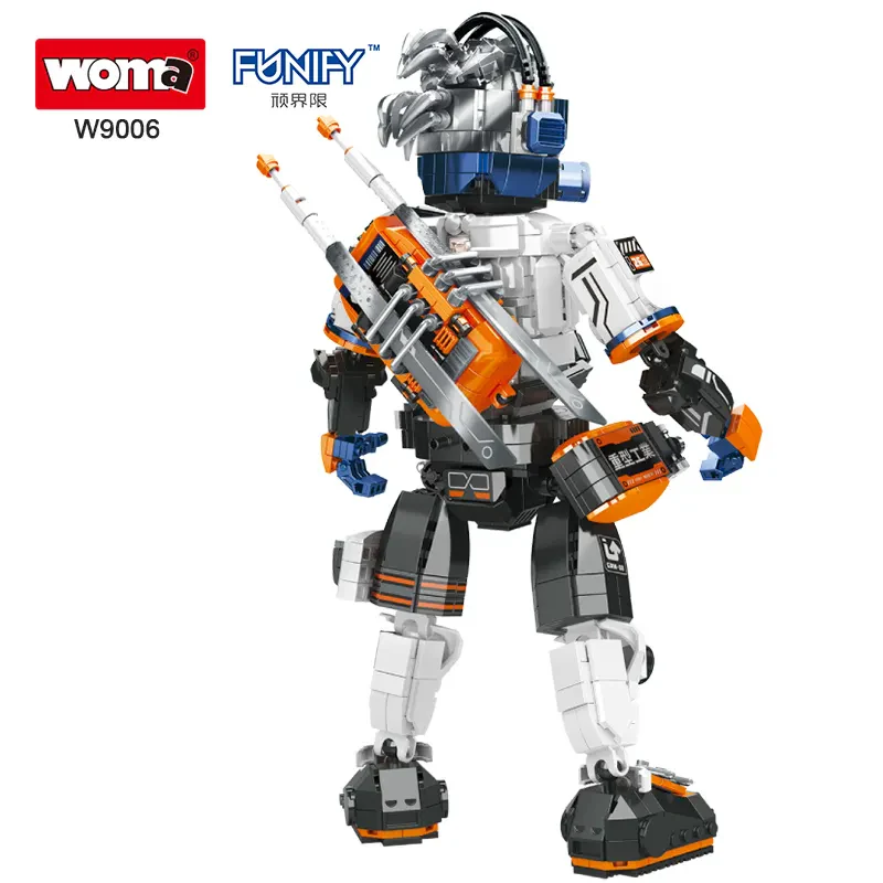 WOMA TOYS FUNIFY W9006 Fonksiyonel Samurai Robot Modeli